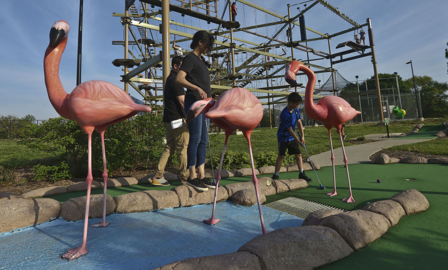 Get active at Overlook Adventure Park
